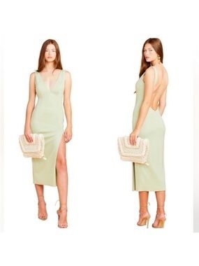 Katie May Caliente Green Midi Dress